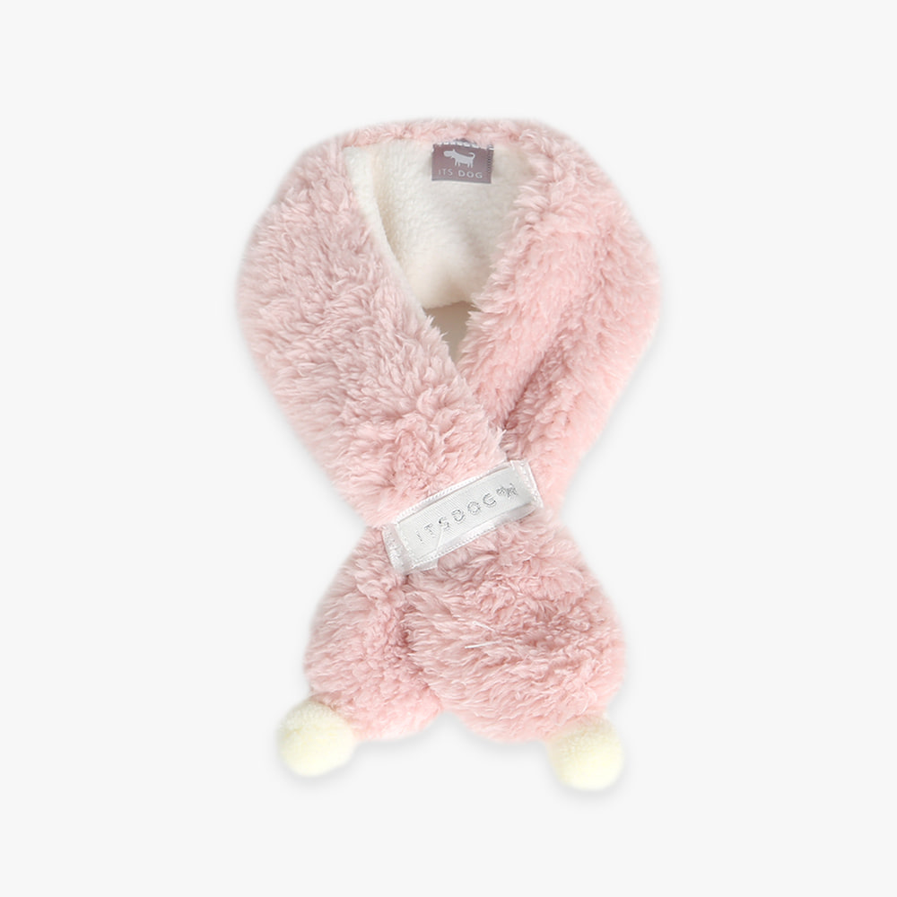 Snowball scarf (pink)