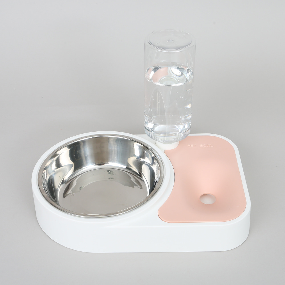 Semi-automatic basic double tableware (pink)