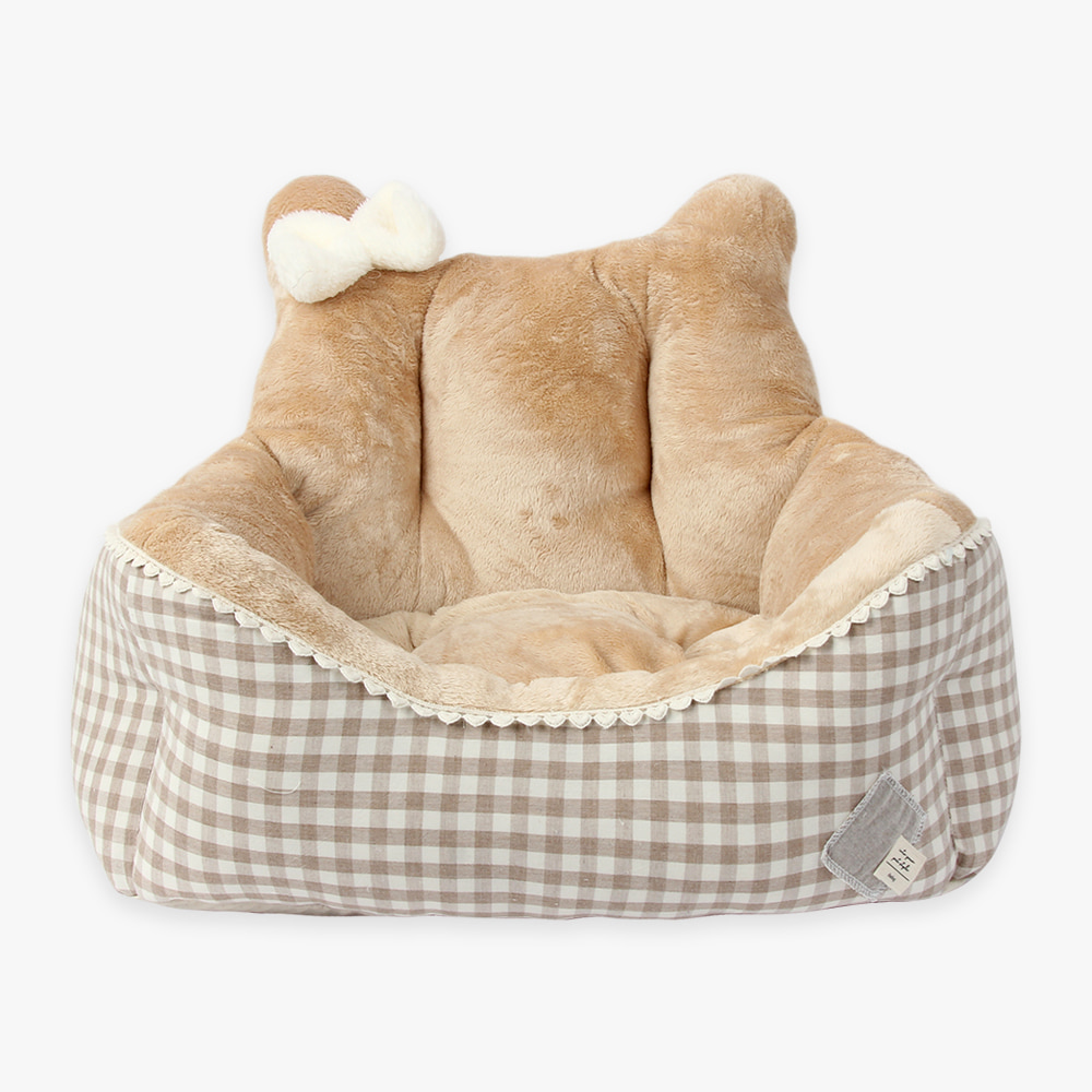Peekaboo Bear Fognie Bed (Brown)