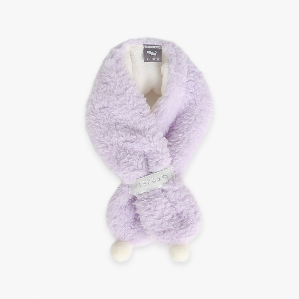 Snowball scarf (Violet)
