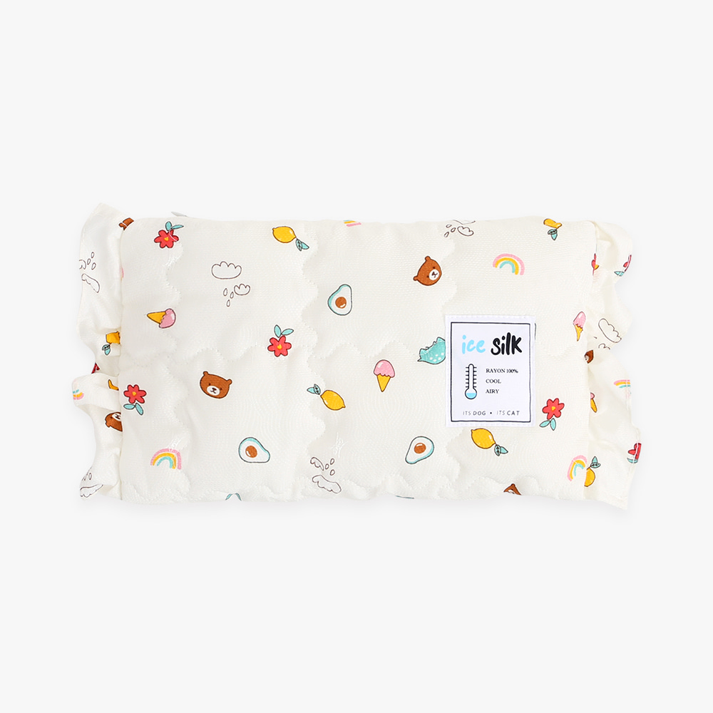 Rayon Ice Baby Frill Pillow